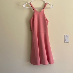 ELIZABETH AND JAMES V-neck Skater dress